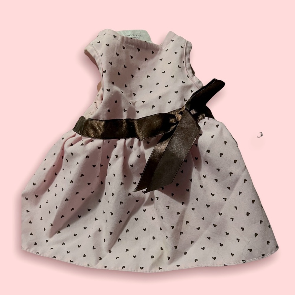 Polka dot pet dress